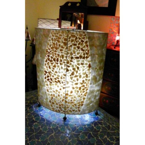 lampada madreperla