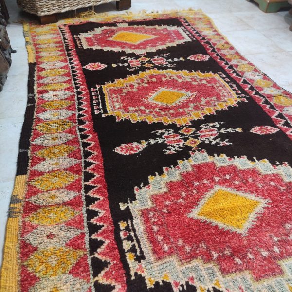 TAPPETO VINTAGE BERBERO TAZENAKHT - immagine 7