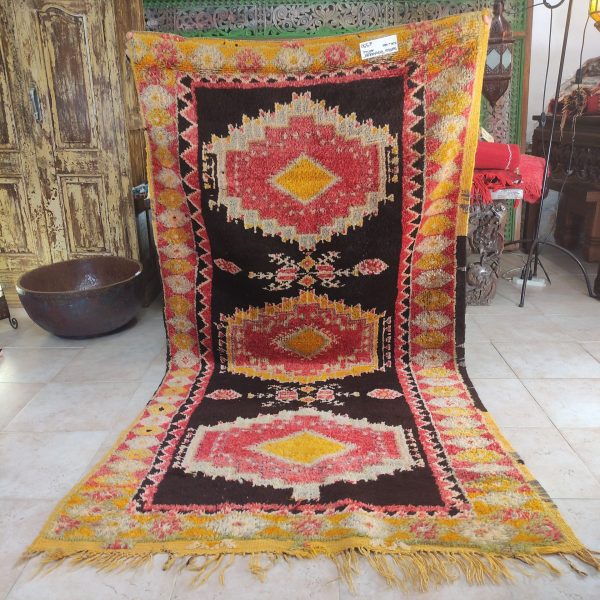 TAPPETO VINTAGE BERBERO TAZENAKHT - immagine 8