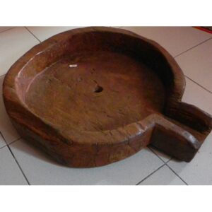 Antica macina in radica di teak JD558