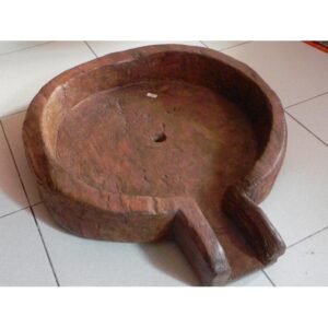 Antica macina in radica di teak JD558