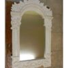 Specchio in legno scolpito