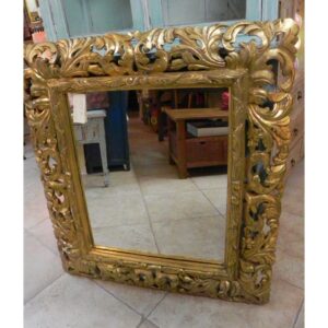 SPECCHIO LEGNO INTARSIATO