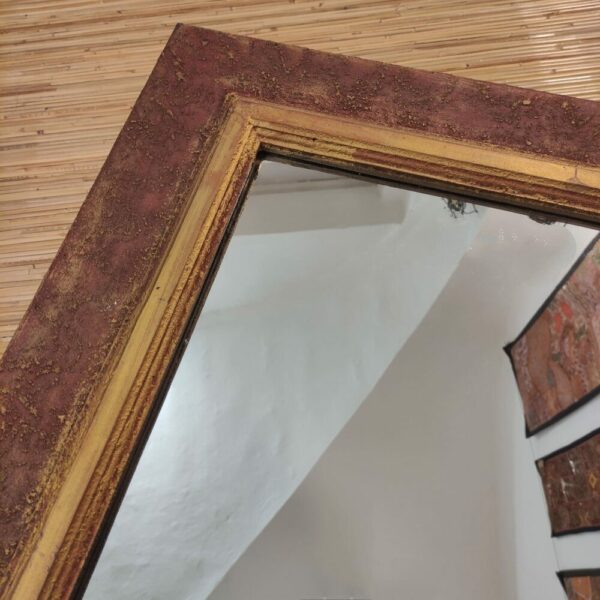 cornice ruvida oro di specchio artistico thailandese