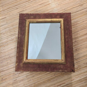 specchio thailandese artistico oro ruvido