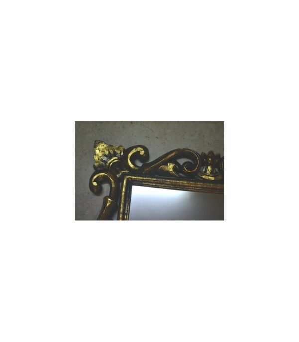 SPECCHIO CORNICE ORO SCOLPITA