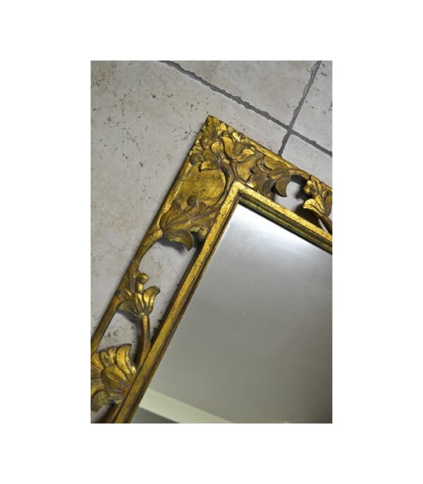 SPECCHIO CORNICE SCOLPITA