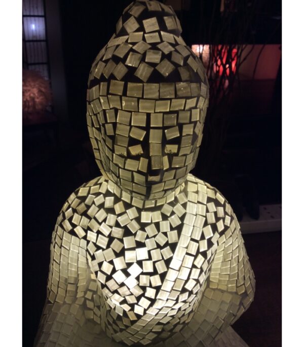 LAMPADA BUDDHA MOSAICO