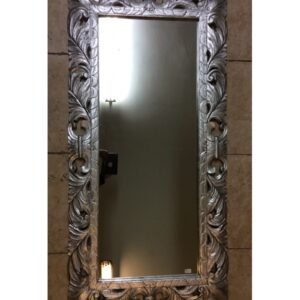 SPECCHIO FIGURA INTERA CORNICE LEGNO