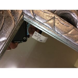 SPECCHIO FIGURA INTERA CORNICE LEGNO