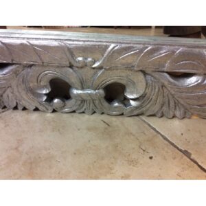 SPECCHIO FIGURA INTERA CORNICE LEGNO