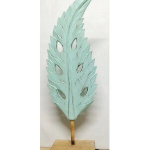 FOGLIA TROPICALE IN LEGNO