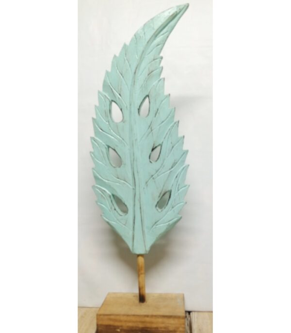 FOGLIA TROPICALE IN LEGNO