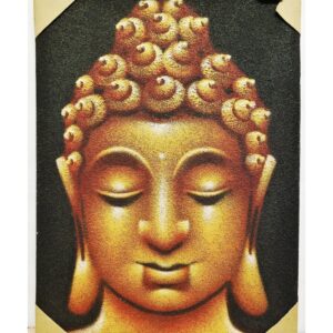 VISO DI BUDDHA DIPINTO A MANO