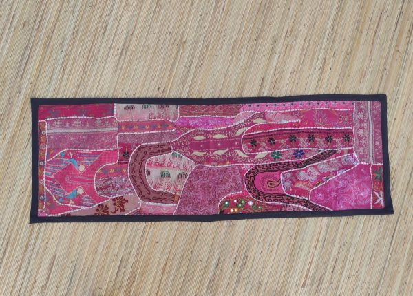arazzo indiano rosa