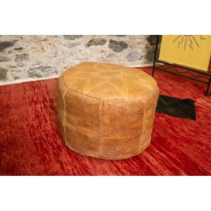 POUF IN CUOIO