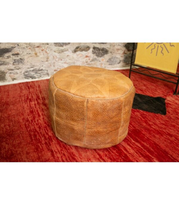 POUF IN CUOIO