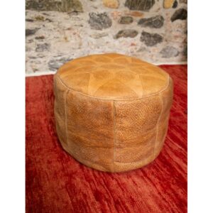 POUF IN CUOIO