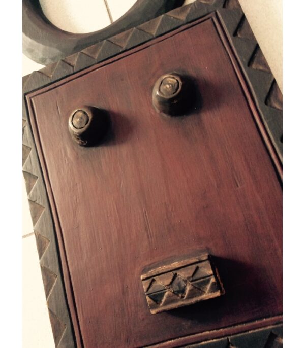 MASCHERA LEGNO AFRICANA