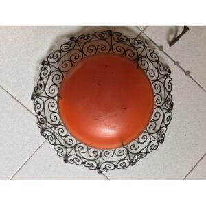 LAMPADARIO FERRO BATTUTO