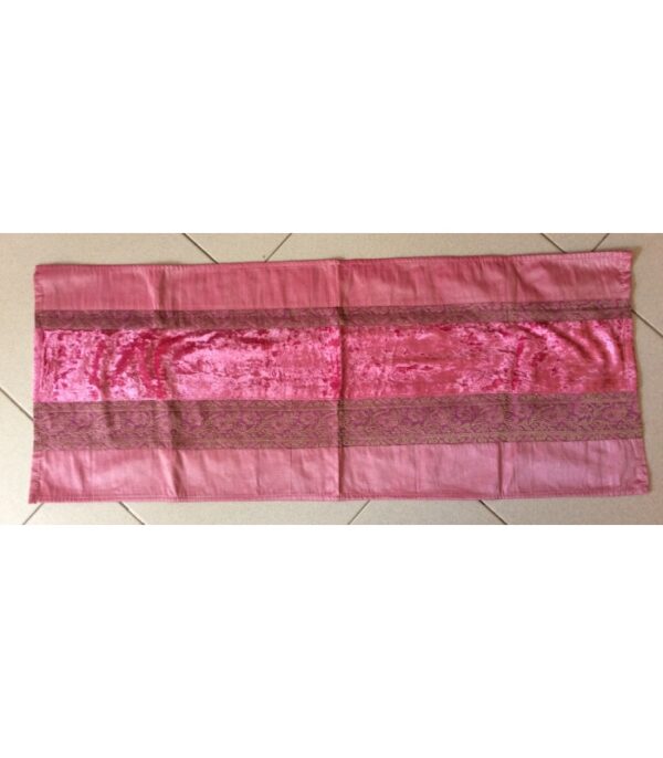 STRISCIA RUNNER SETA ROSA