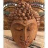 TESTA DI BUDDHA IN LEGNO