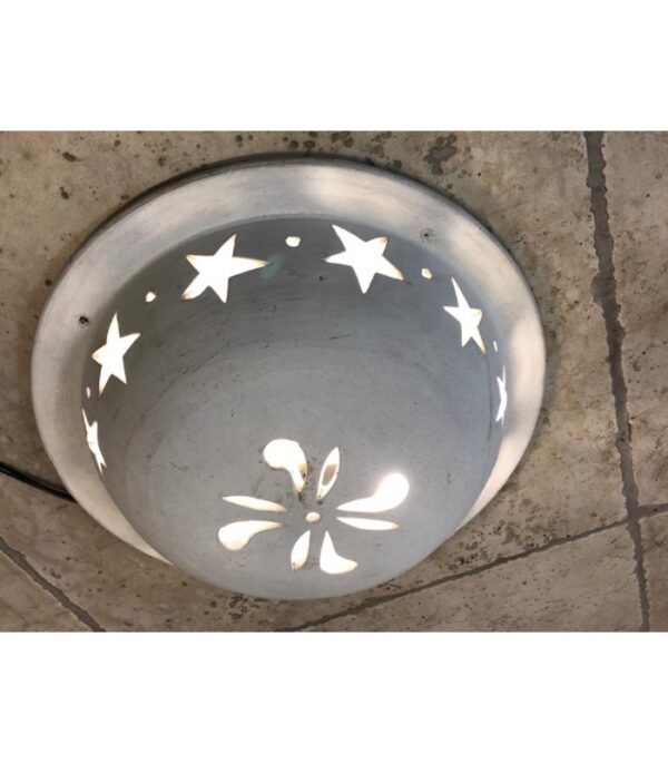 APPLIQUE LAMPADARIO IN TERRACOTTA