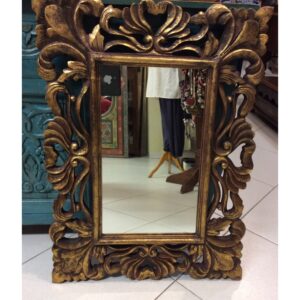 SPECCHIO LEGNO ORO