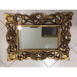 SPECCHIO LEGNO ORO