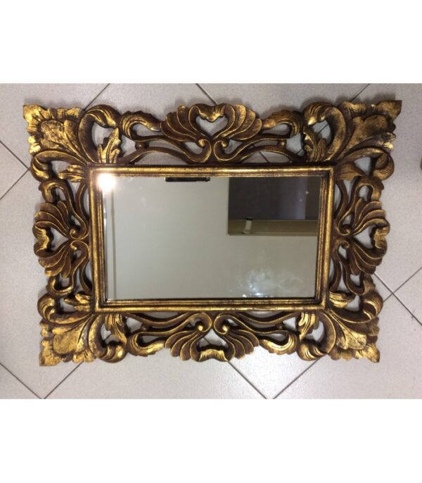 SPECCHIO LEGNO ORO