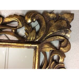 SPECCHIO LEGNO ORO