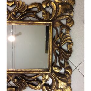 SPECCHIO LEGNO ORO