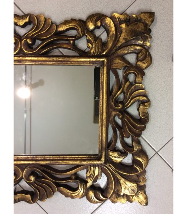 SPECCHIO LEGNO ORO