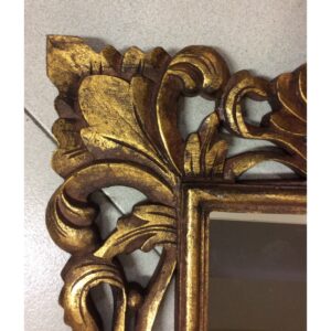SPECCHIO LEGNO ORO