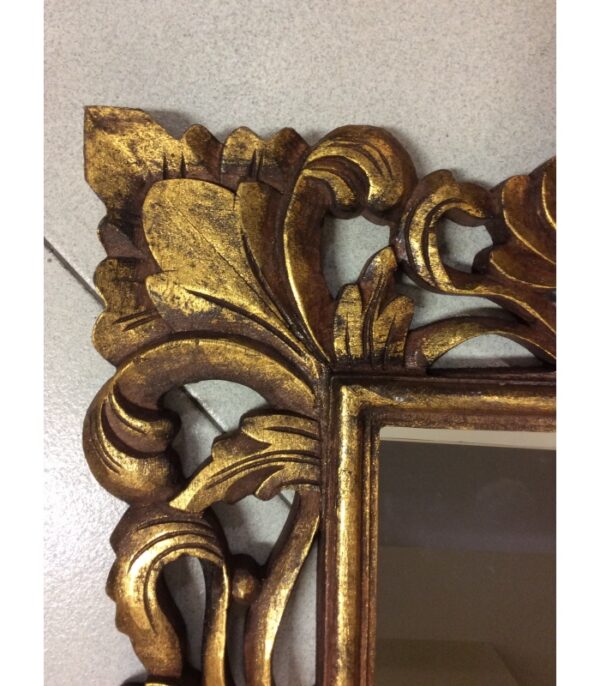 SPECCHIO LEGNO ORO