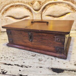 ANTICO BAULETTO APRIBILE CON SCOMPARTO