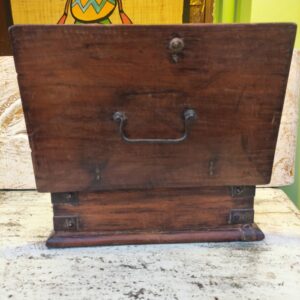 ANTICO BAULETTO APRIBILE CON SCOMPARTO