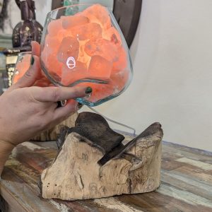 ampolla della lampada di sale unica