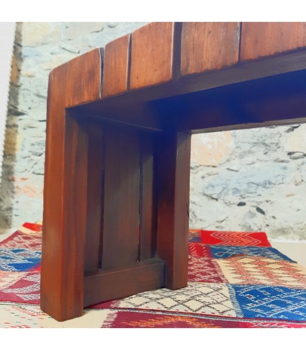 PANCA/TAVOLINO IN TEAK ETNICA