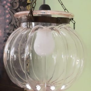 LAMPADA TRADIZIONALE INDIANA IN VETRO