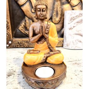PORTACANDELA BUDDHA