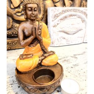PORTACANDELA BUDDHA