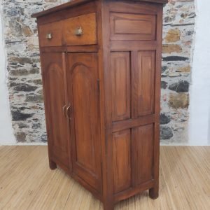 Credenza indiana coloniale 2 cassetti e due sportelli in legno massello