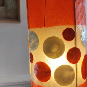LAMPADA BOLLE E FOGLIE