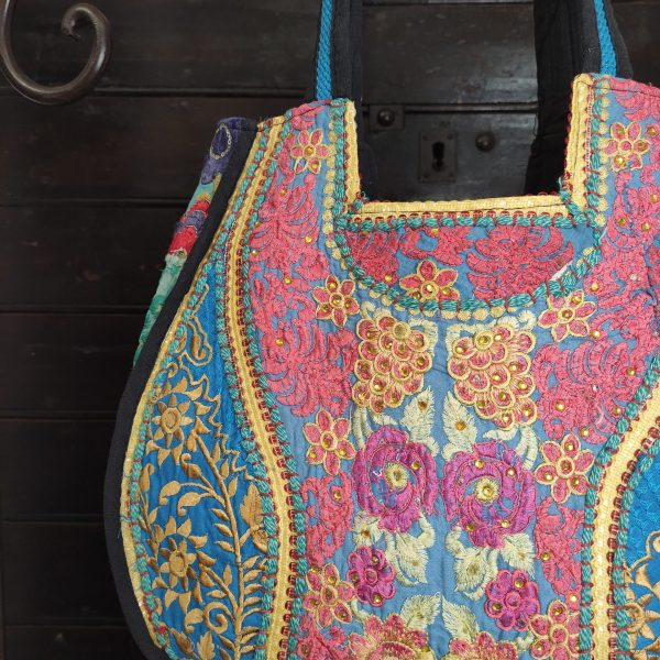 BORSA INDIANA TONDA A SOFFIETTO - immagine 16