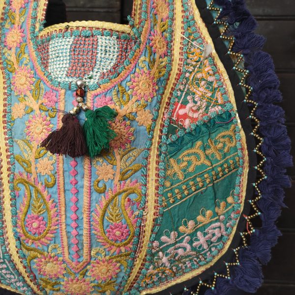 BORSA INDIANA TONDA A SOFFIETTO - immagine 15