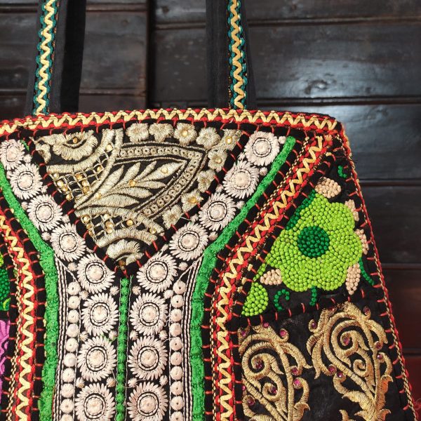 BORSA INDIANA RICAMATA - immagine 17