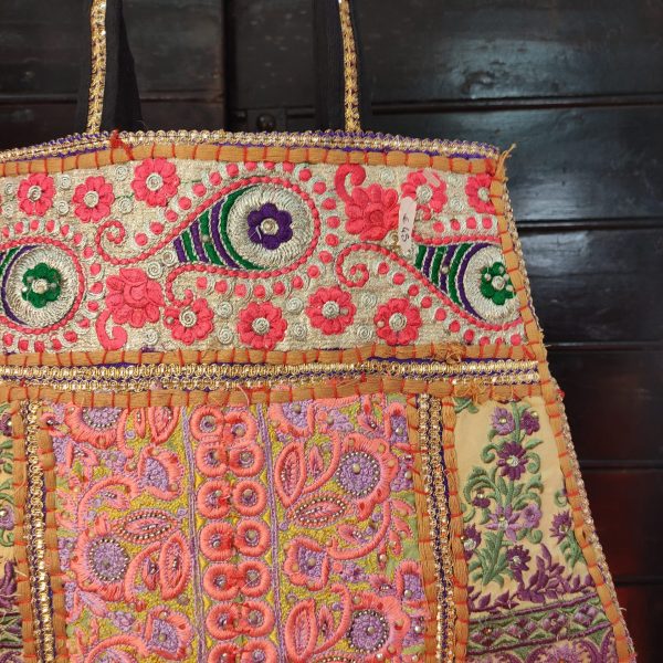 BORSA INDIANA RICAMATA - immagine 11