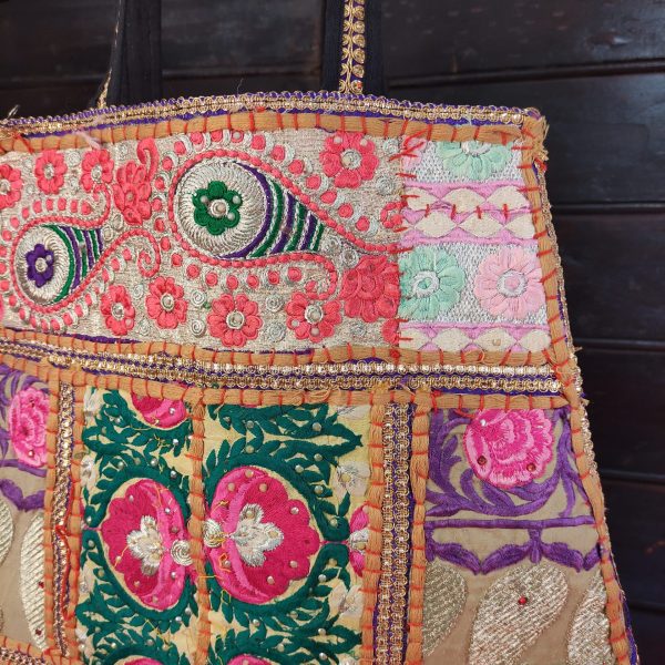 BORSA INDIANA RICAMATA - immagine 8