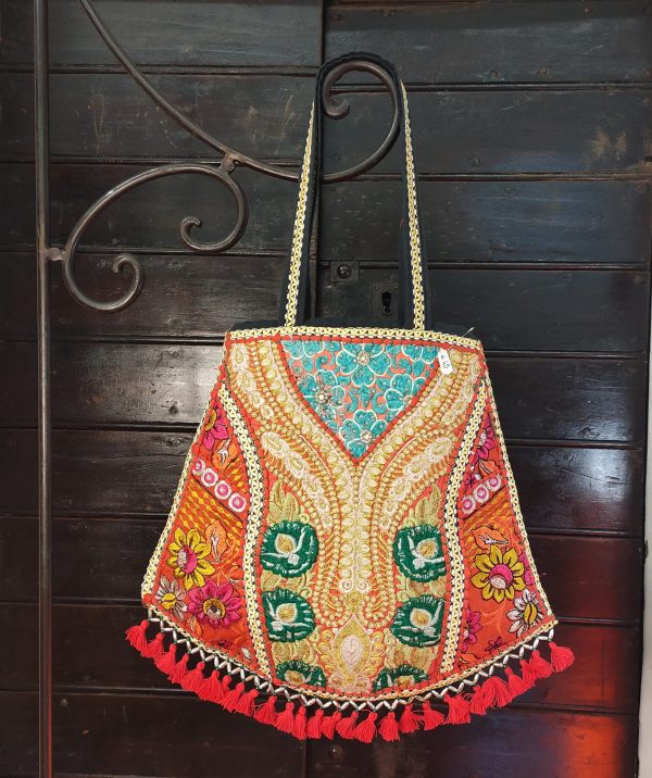BORSA INDIANA RICAMATA - immagine 5
